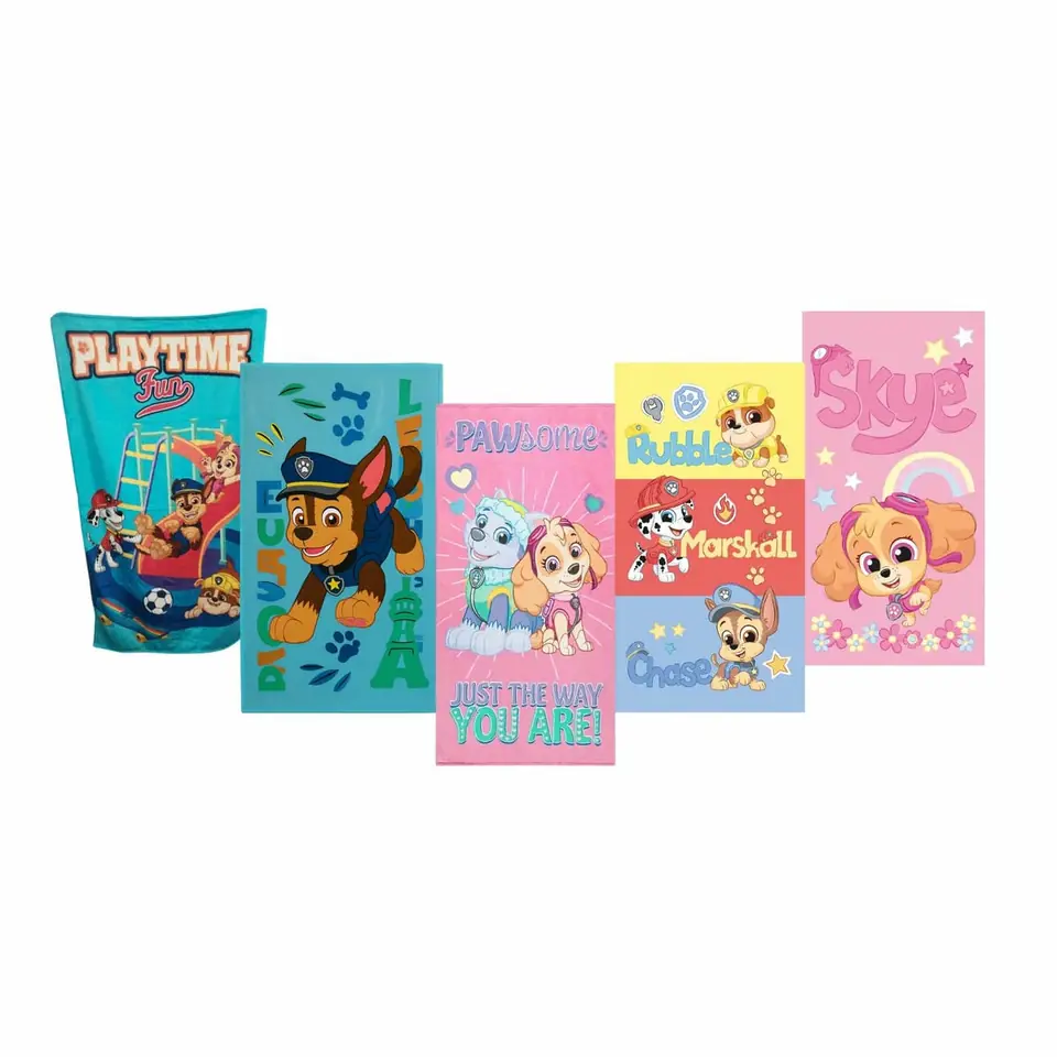 Toalla Toallón Playero Playa 130x70 Paw Patrol Dohler
