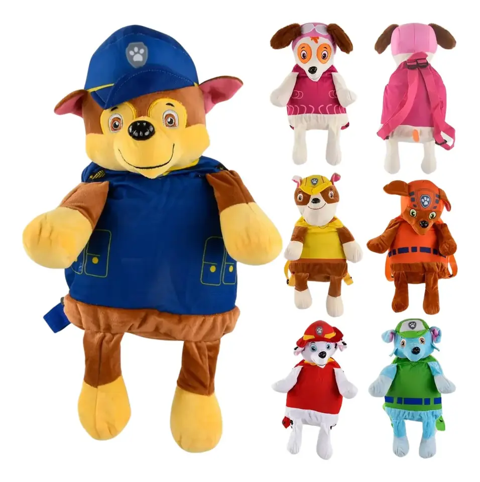 Mochila Con Muñeco Paw Patrol