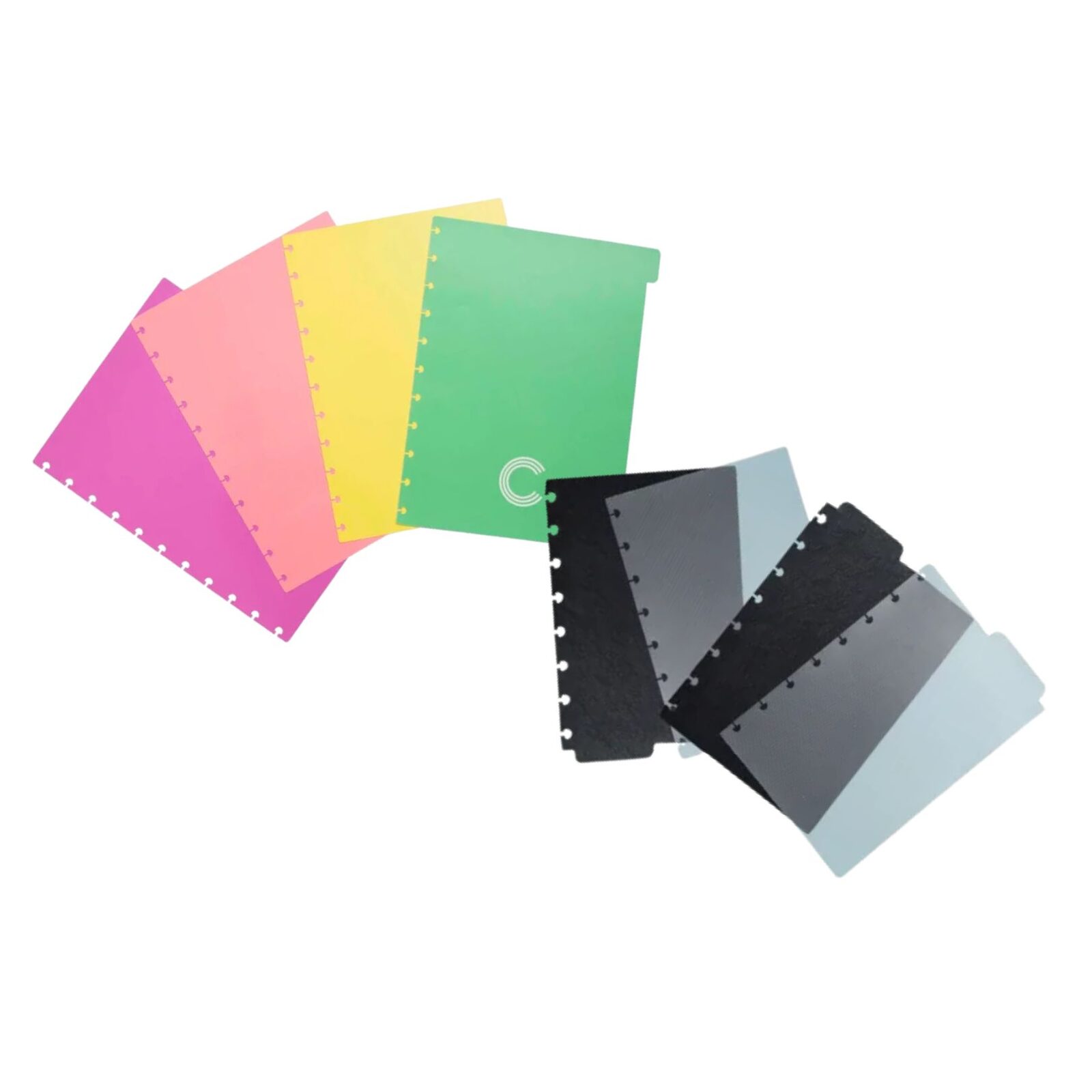 Separadores pastel para cuaderno inteligente A4 y A5