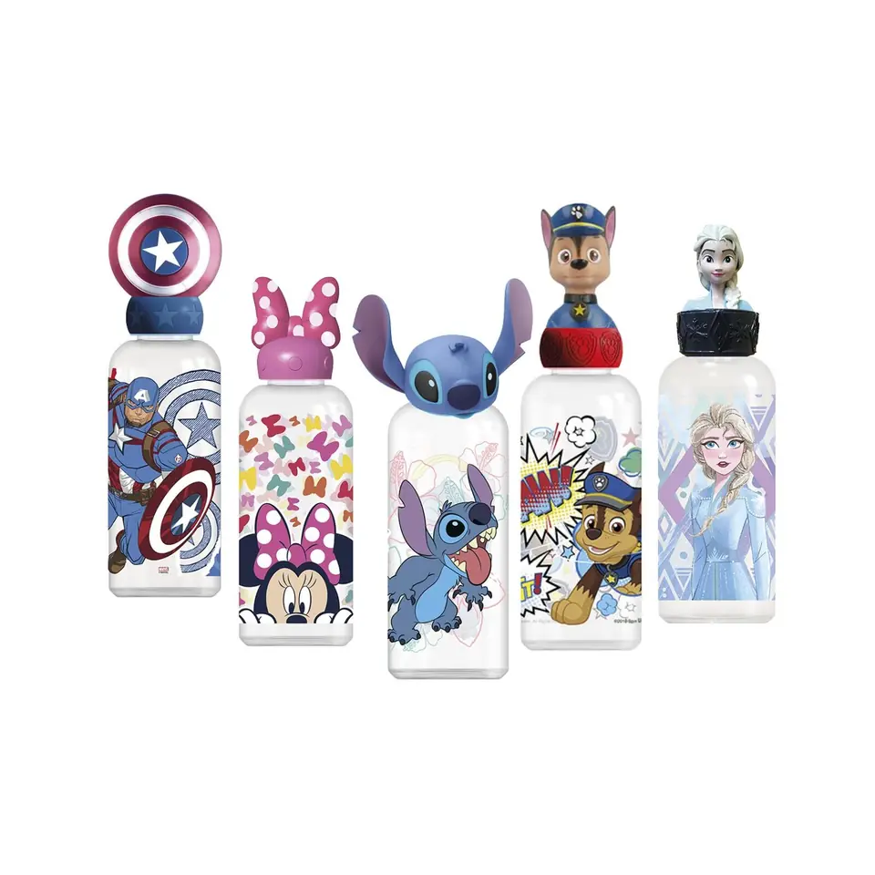 Botella Con Tapa 3D  560 Ml