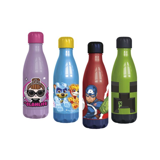 Botella Plástica Infantil Daily 560 ml Personajes