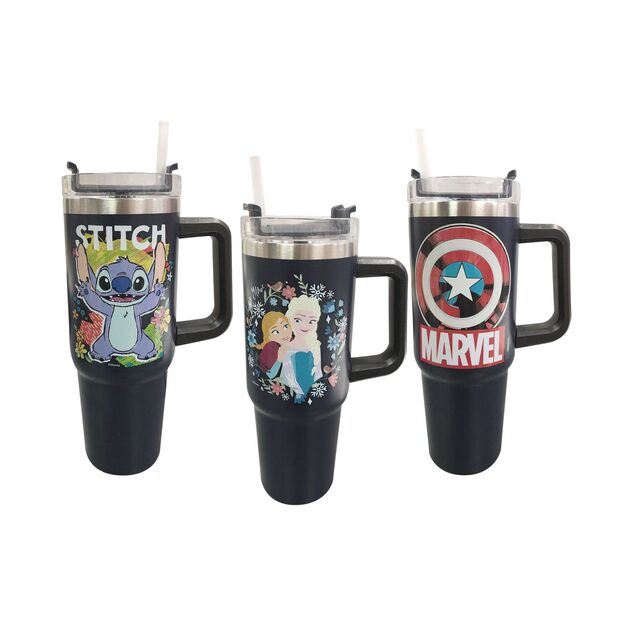 Vaso Jarra Térmico Acero Inoxidable 890 ml Personajes
