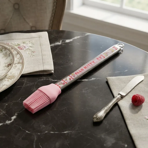 Pincel de Silicona Repostería Cocina Hello Kitty
