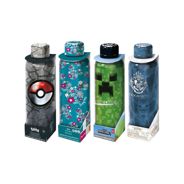 Botella Termica Acero Inoxidable 515 ml Stor Personajes