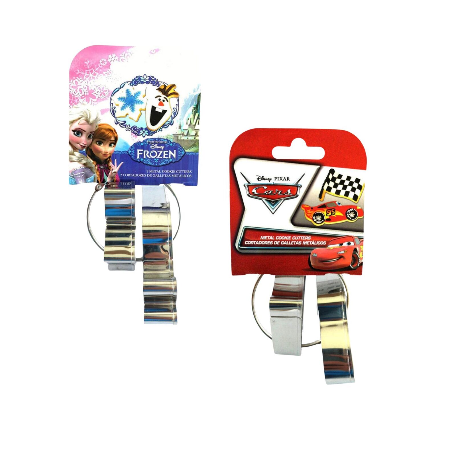 Set x 2 Cortador de Galletas de Metal Personajes
