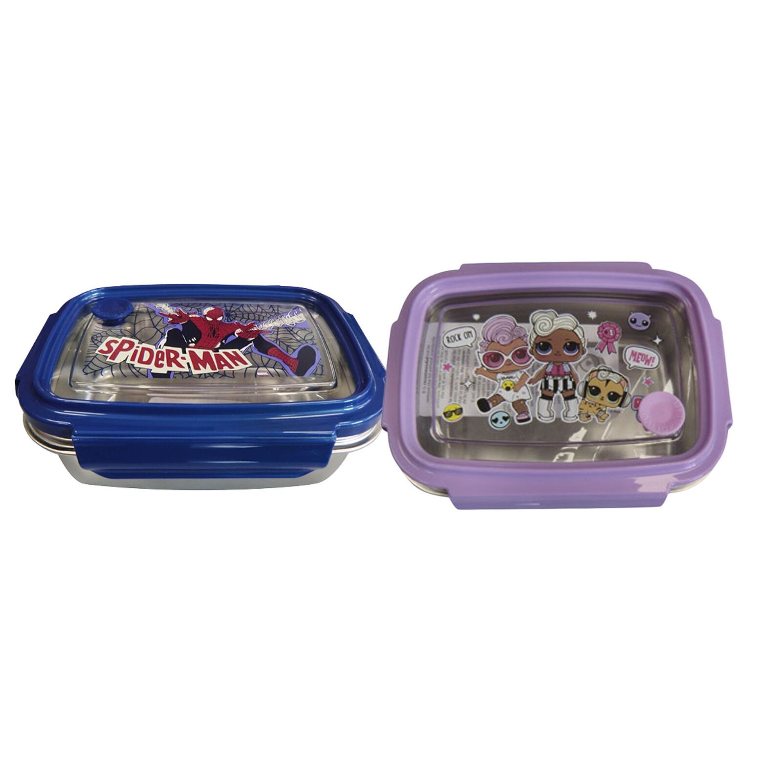 Vianda infantil térmica de acero inoxidable Personajes