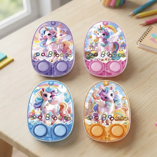 Juego De Agua Con Aros Manual Unicornio Surtidos