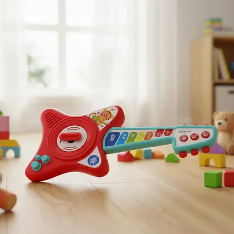 Guitarra Musical De Juguete Bebe Musica Plastico