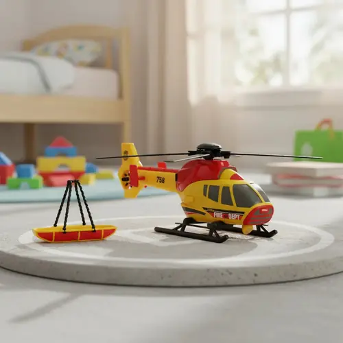 Helicóptero De Juguete Para Niños +3 Años