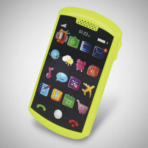 Celular Infantil Didáctica Musical Smartphone 13x8cm Juguete
