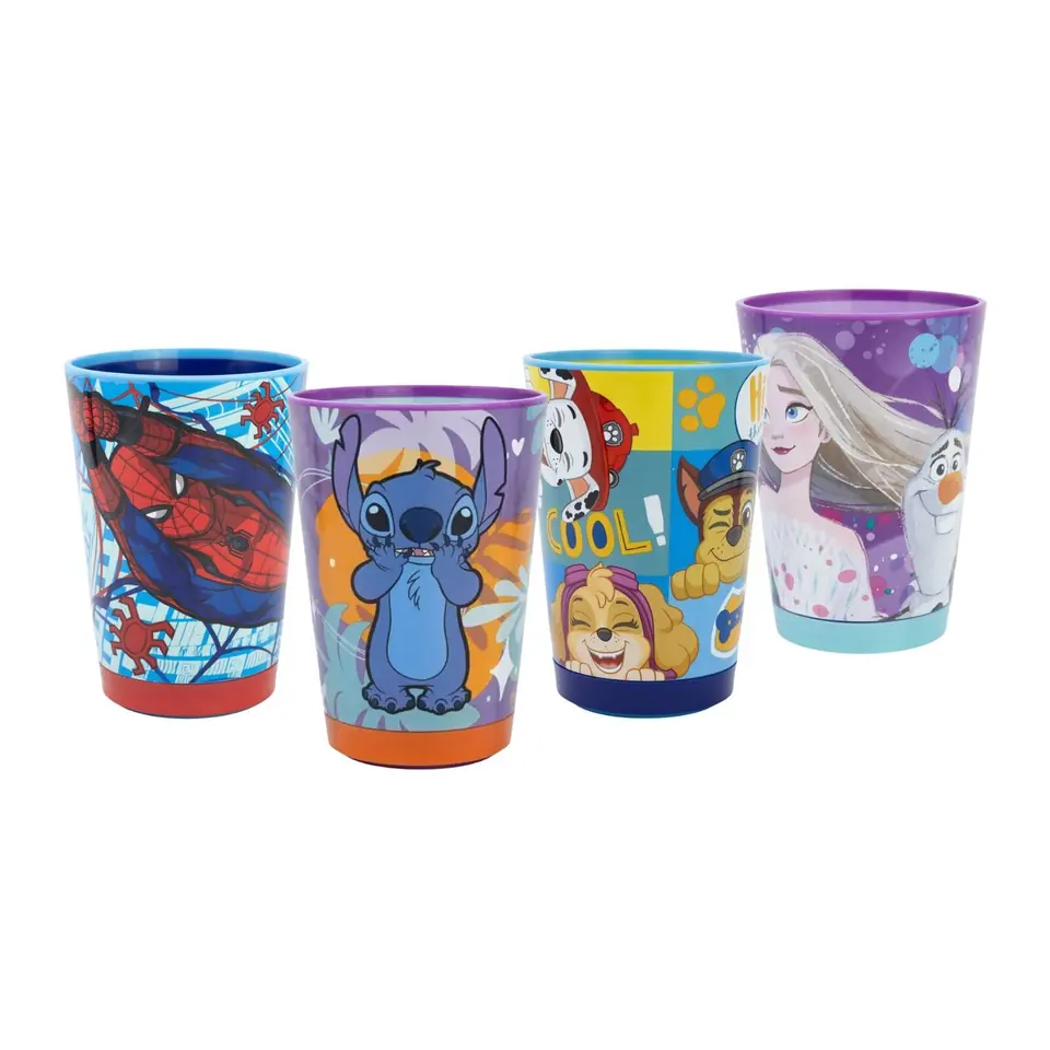 Vaso Antivuelco Dropsafe 470 Ml 12 X 9 Cm Personajes