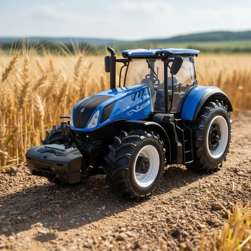 Bburago Tractor New Holland Escala 1:32 FarmLand