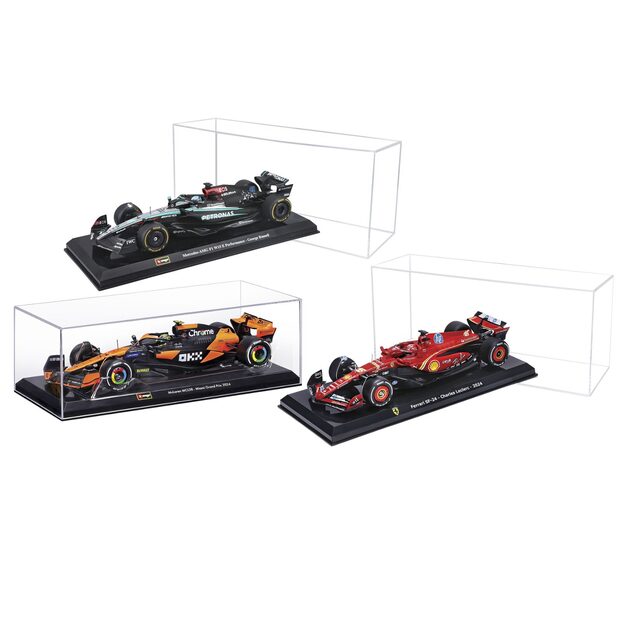 Auto Bburago Formula 1 Ferrari con Exhibidor Escala 1:24 2024