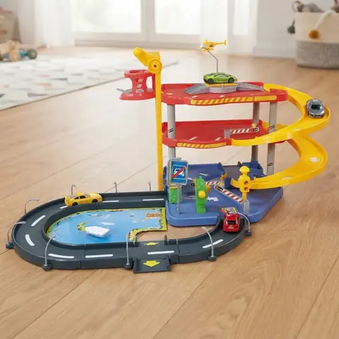 Juguete Bburago Pista Auto Parking Playset