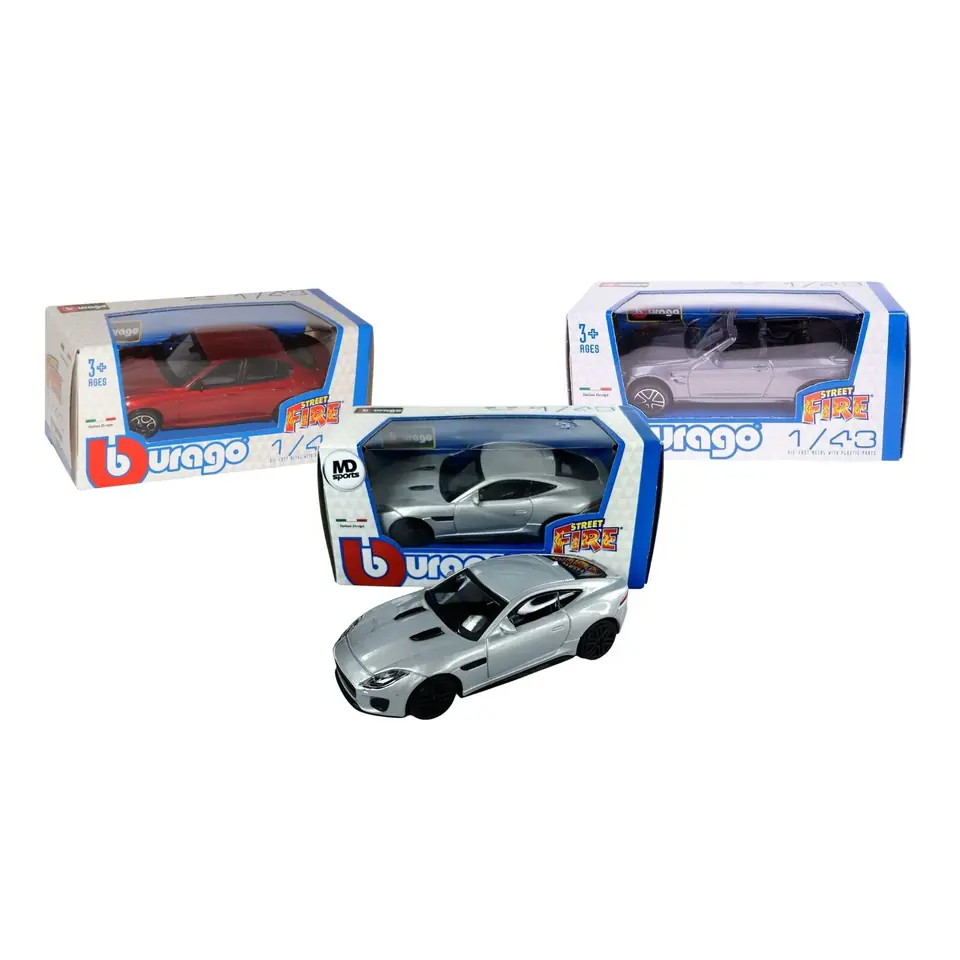 Auto Bburago Street Fire Escala 1:43 Colección Juguete