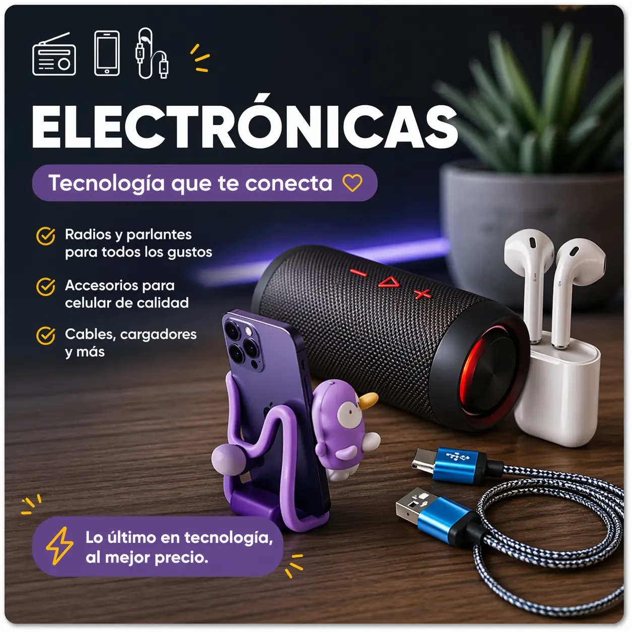 Electrónica y Acessórios