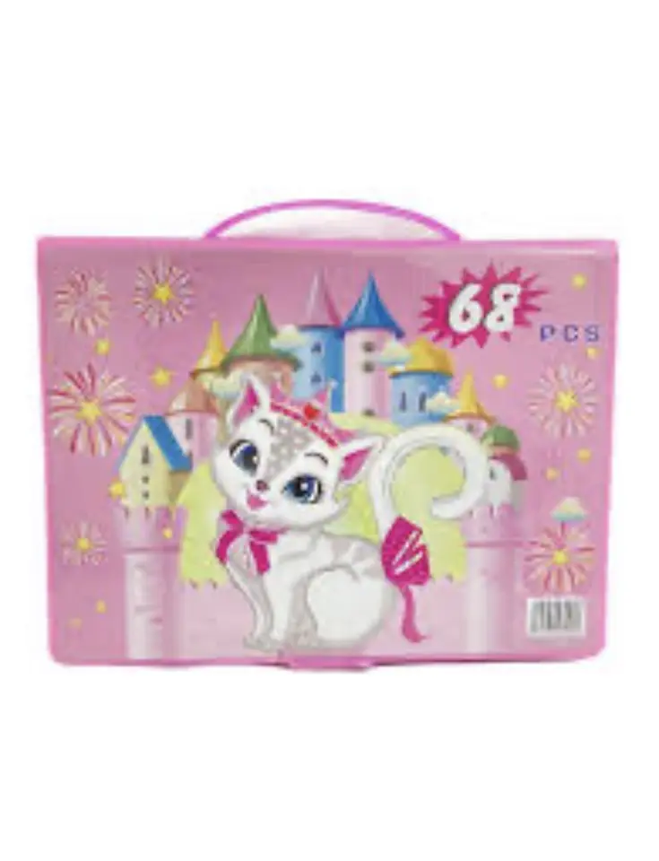 Maletín Escolar 68pcs