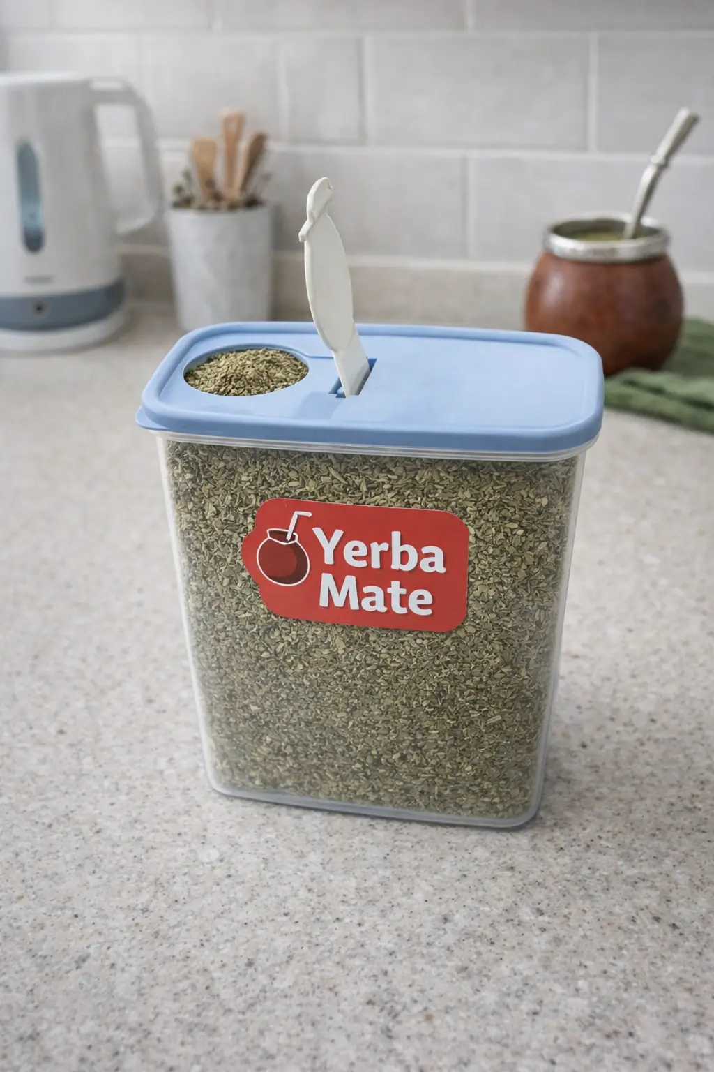 Pote para Yerba o granos 2 L
