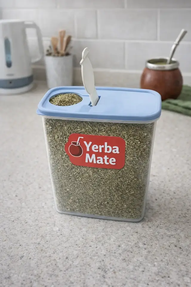 Pote para Yerba o granos 2 L