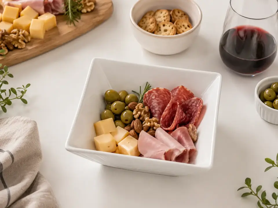 Plato bowl blanco