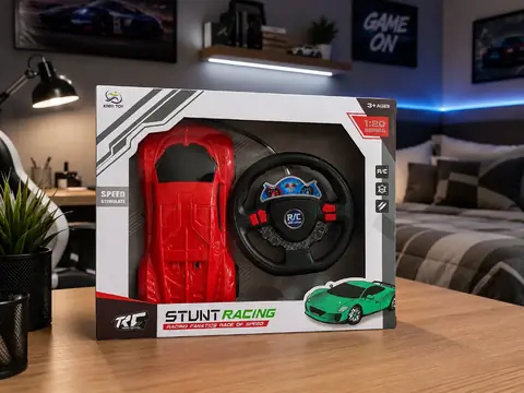 Auto a Control Remoto con Volante