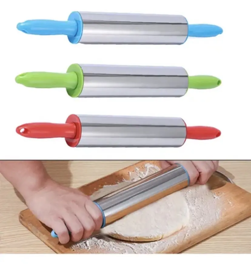Rodillo de Cocina Acero Inoxidable