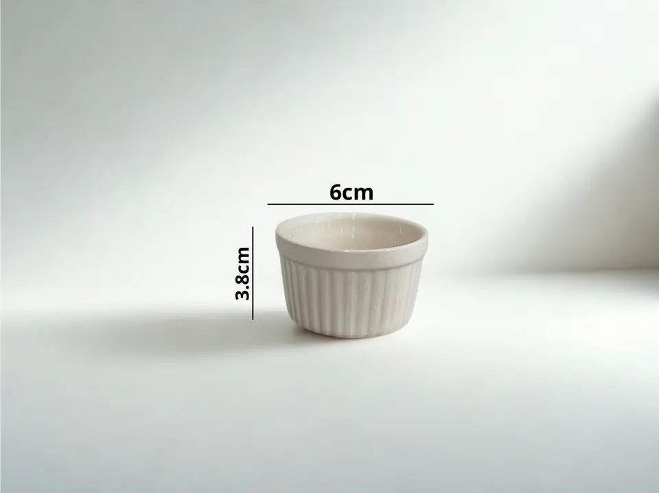 Recipiente Pequeño De Porcelana