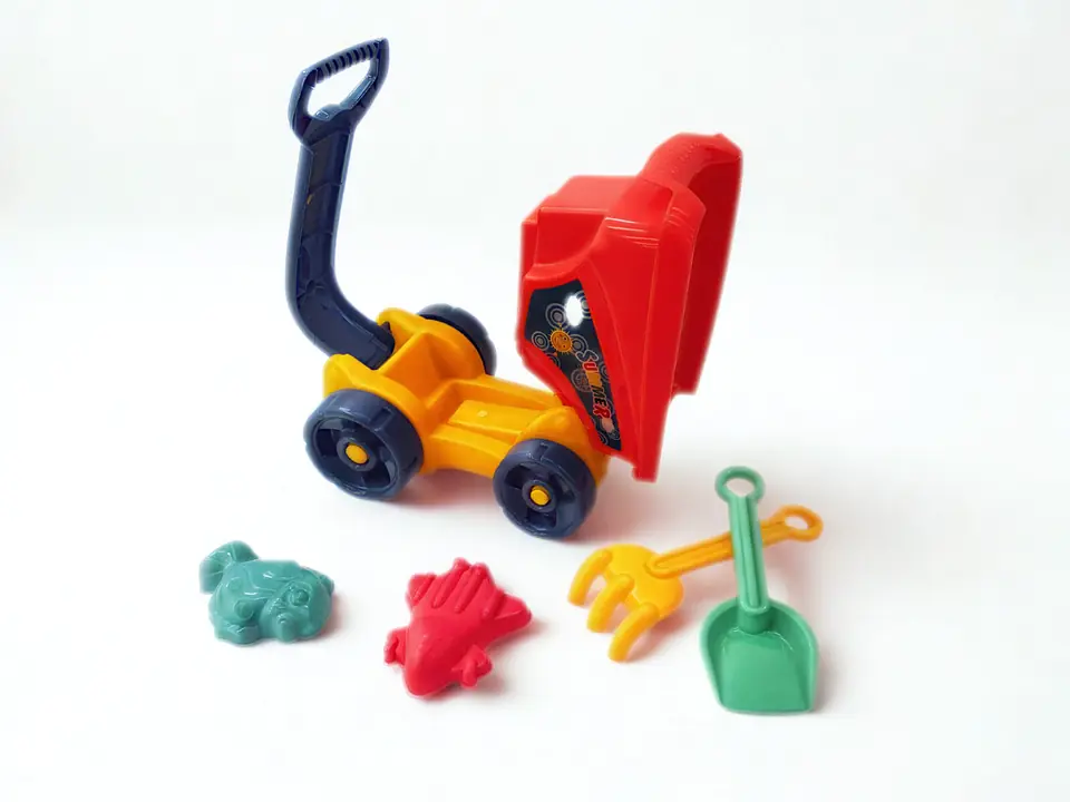 Camión playero con accesorios