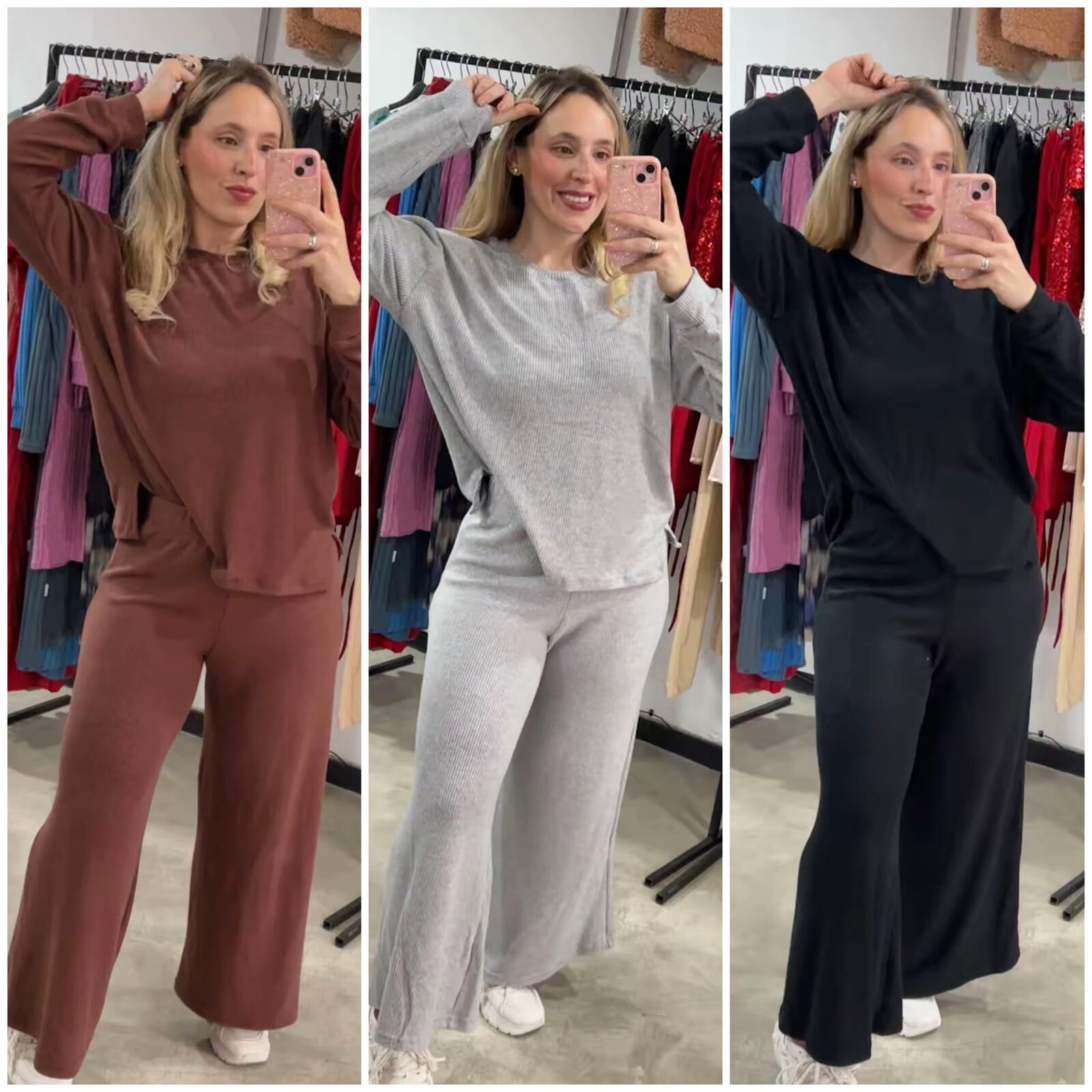 Conjunto lanilla palazzo mas buzo