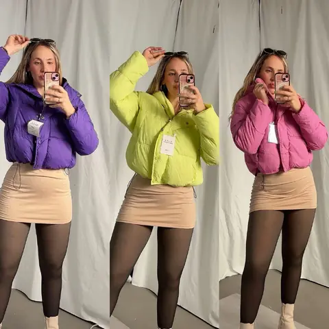 Campera Puffer con Capucha