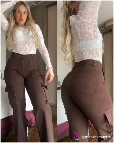 Jeans Cargo chocolate