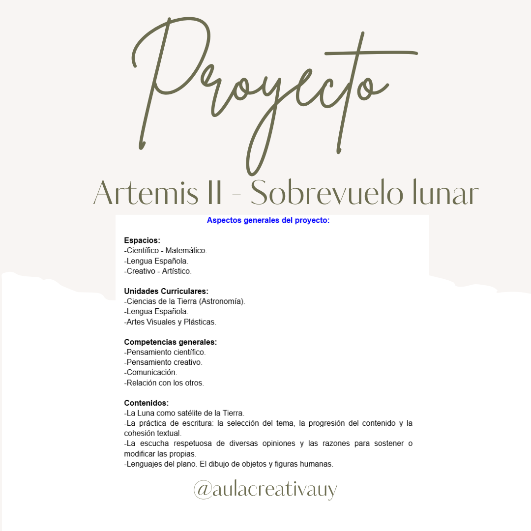 Proyecto - Artemis II - Sobrevuelo lunar - Segundo Ciclo