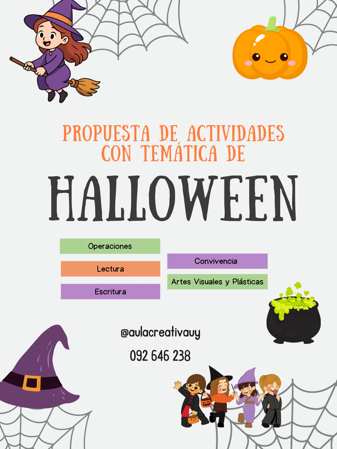 Actividades con temática de Halloween