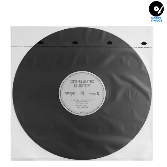 Fundas Interiores 7" Para Discos De Vinilo combinadas papel de arroz Importadas GK-R18 B 7