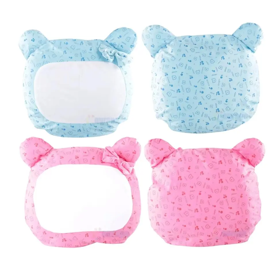 FUNDA ALMOHADÓN DECORATIVO INFANTIL CELESTE