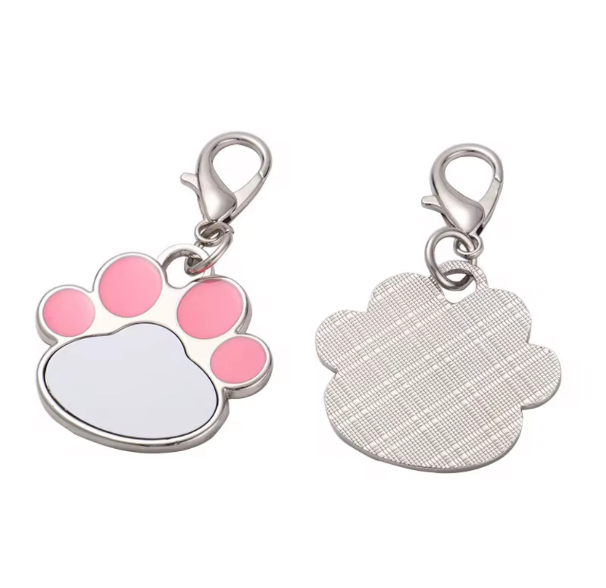 IDENTIFICACION PARA MASCOTAS HUELLITAS ROJAS