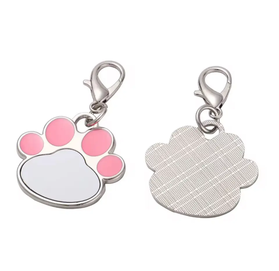 IDENTIFICACION PARA MASCOTAS HUELLITAS ROJAS