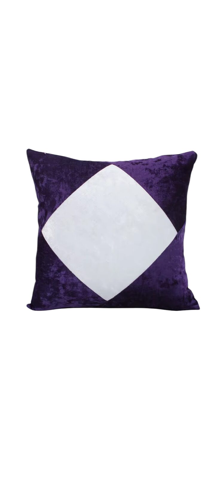 FUNDA DE ALMOHADON TERCIOPELO MORADO
