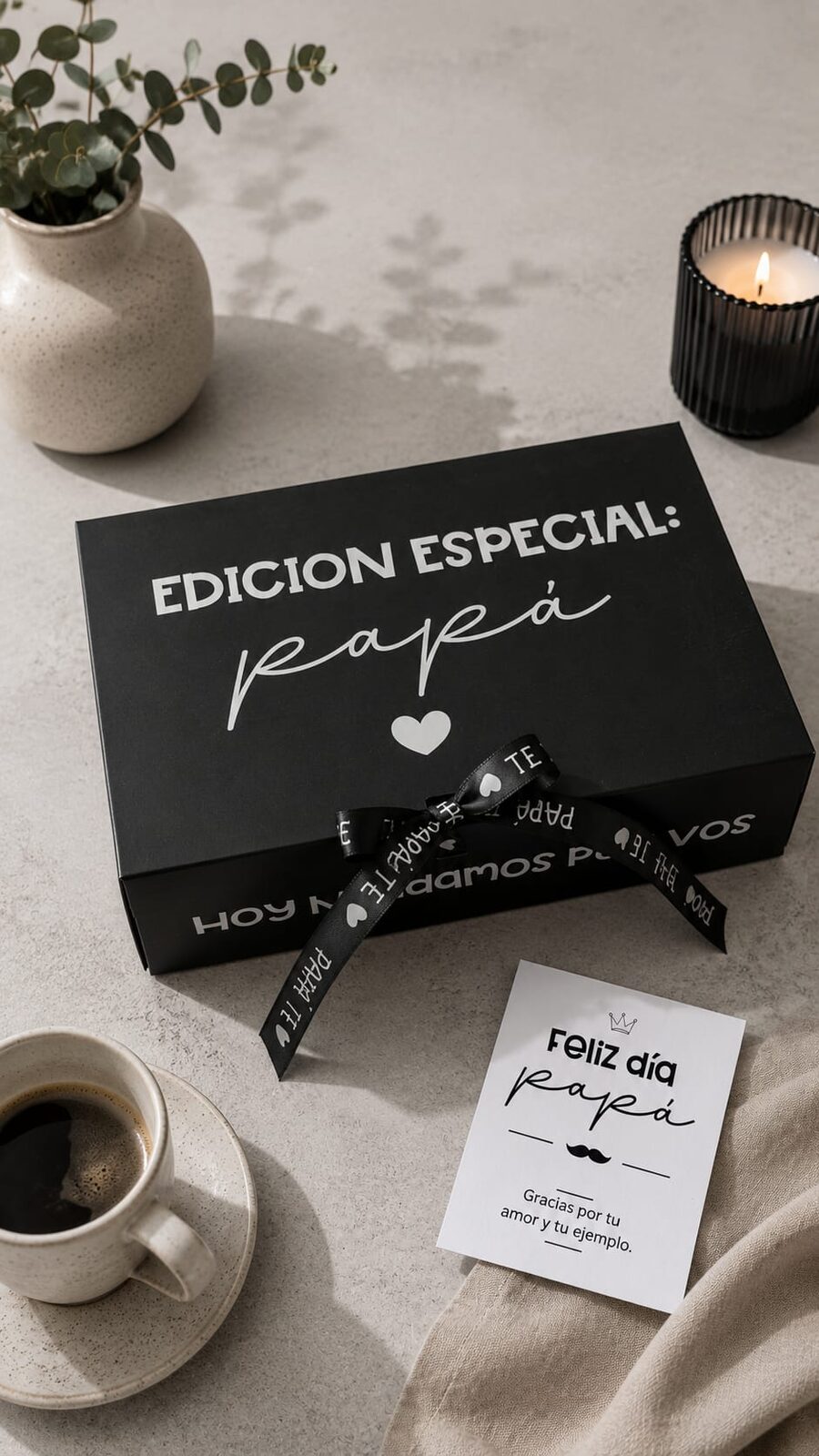 CAJA NEGRA EDICION ESPECIAL PAPA DE 1/2