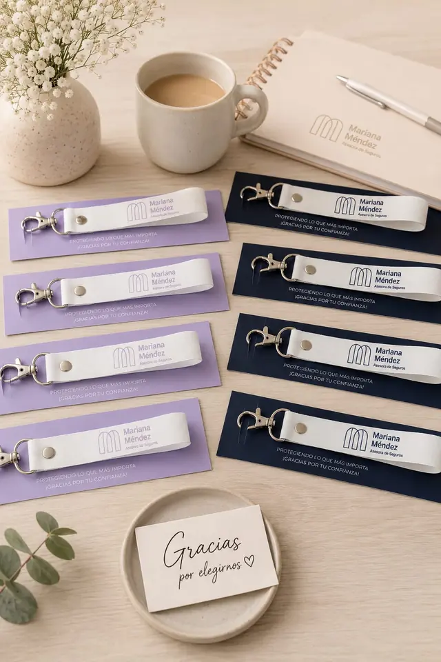 LLAVEROS CINTA PERSONALIZADOS