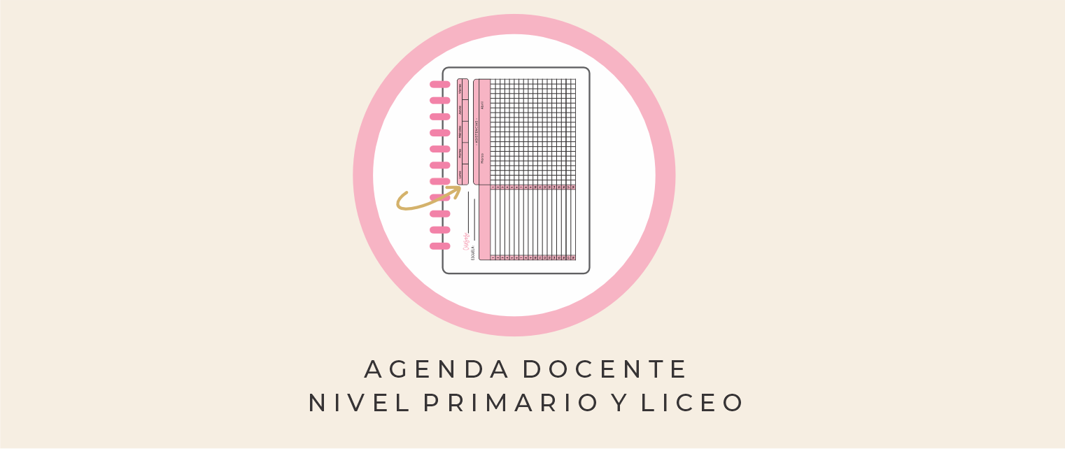 AGENDA DOCENTE NIVEL PRIMARIO Y LICEO