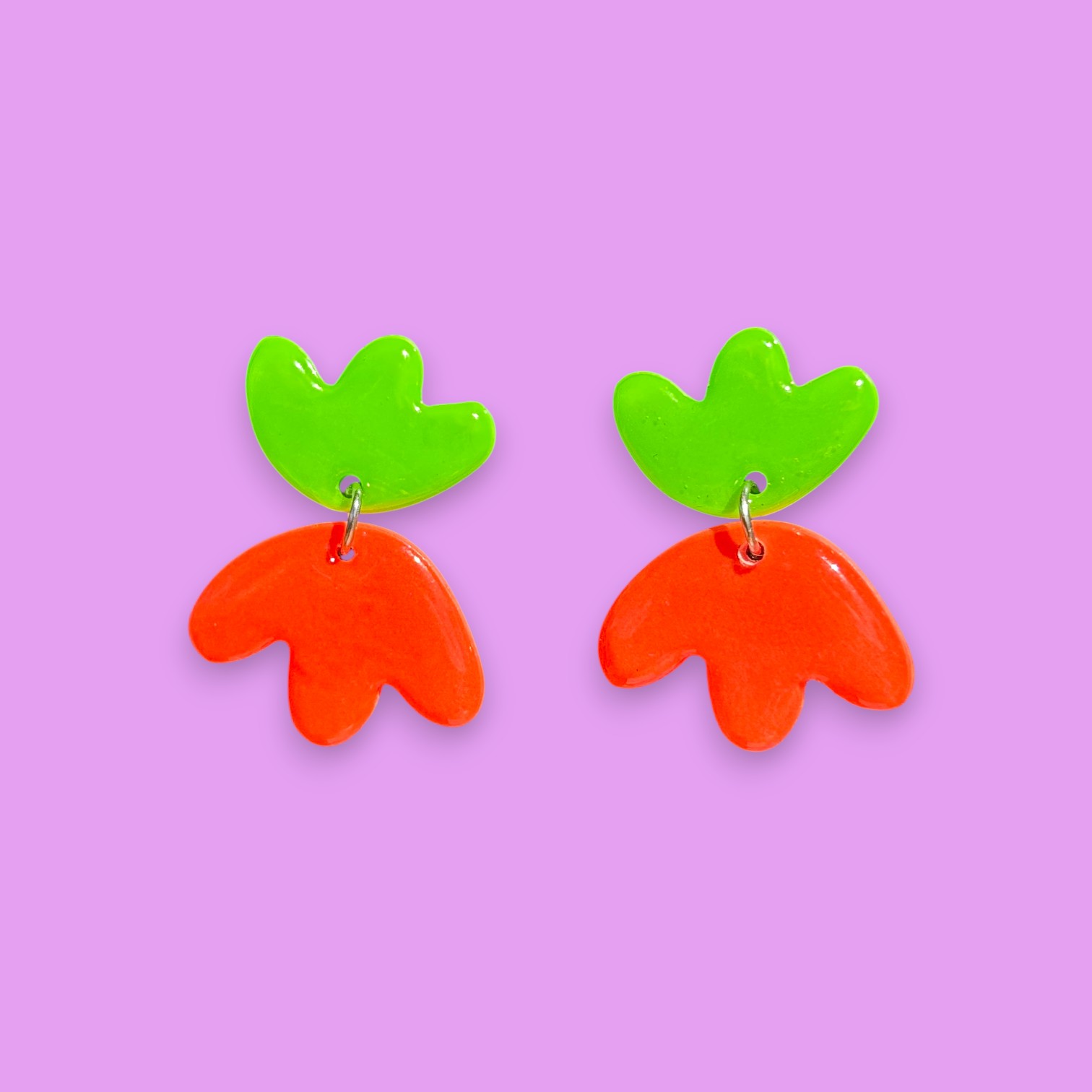 Nube - Combinadas naranja y verde