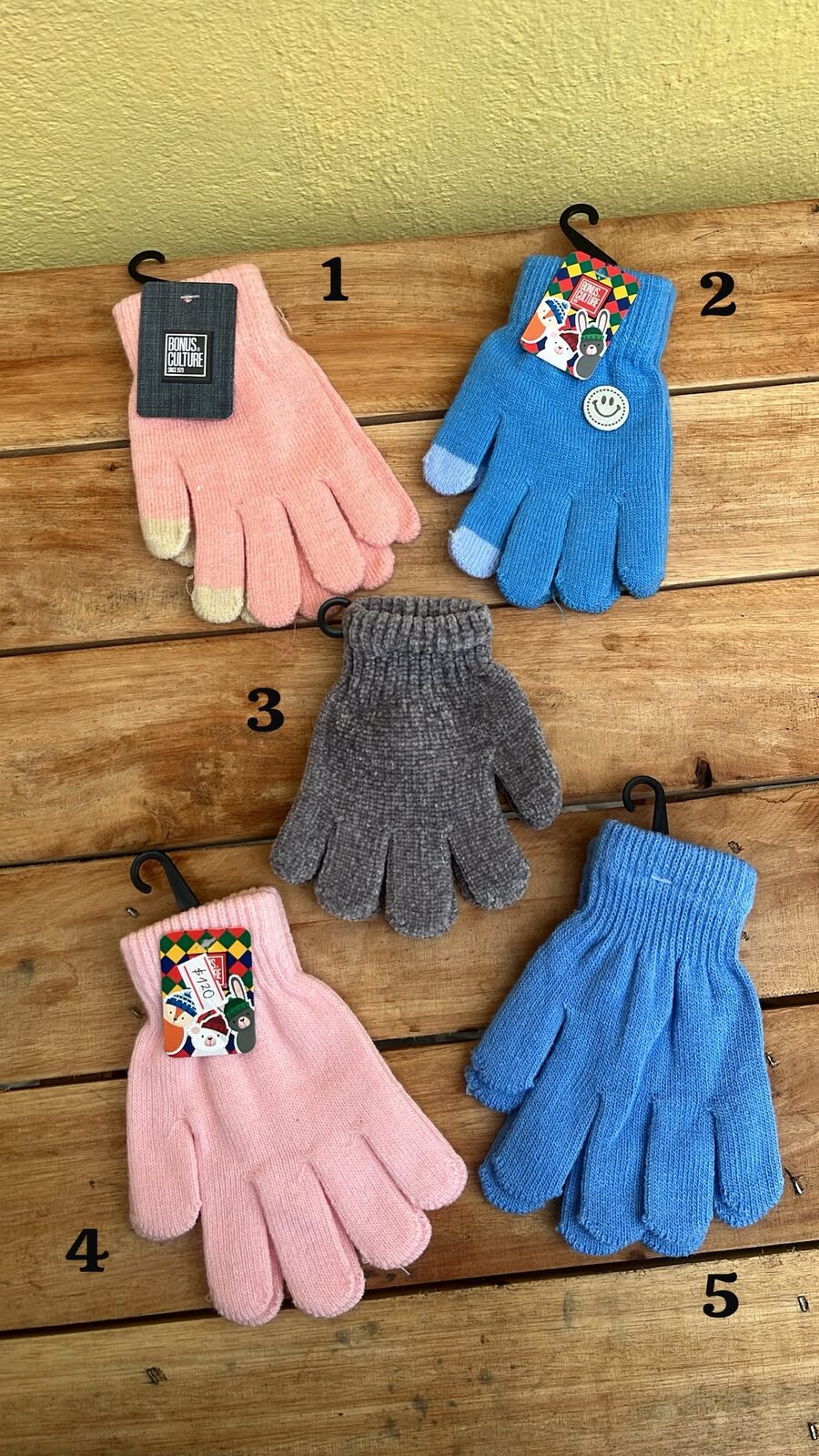 Guantes de niño
