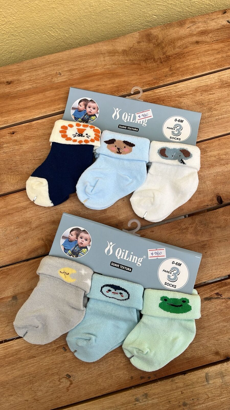Medias bebe 0/6 meses