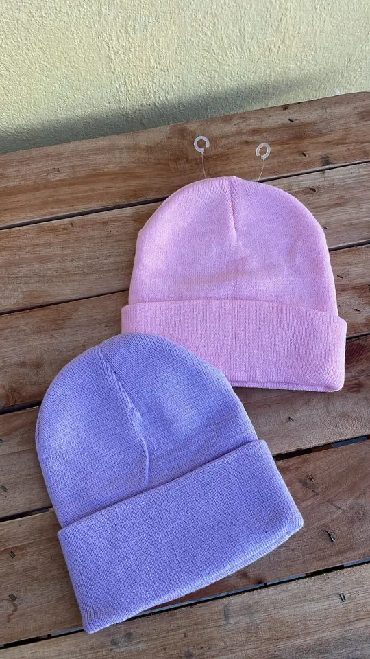 Gorros basicos de hilo