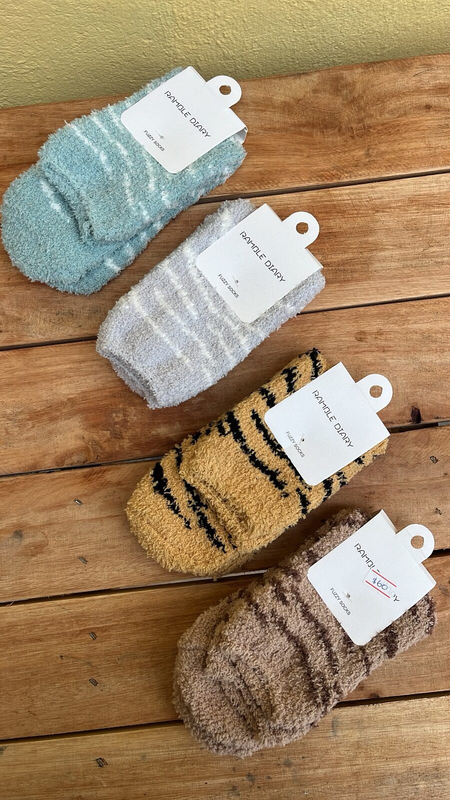 Medias plush de dama