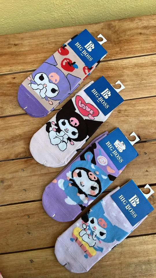 Soquetes Kuromi 32/40