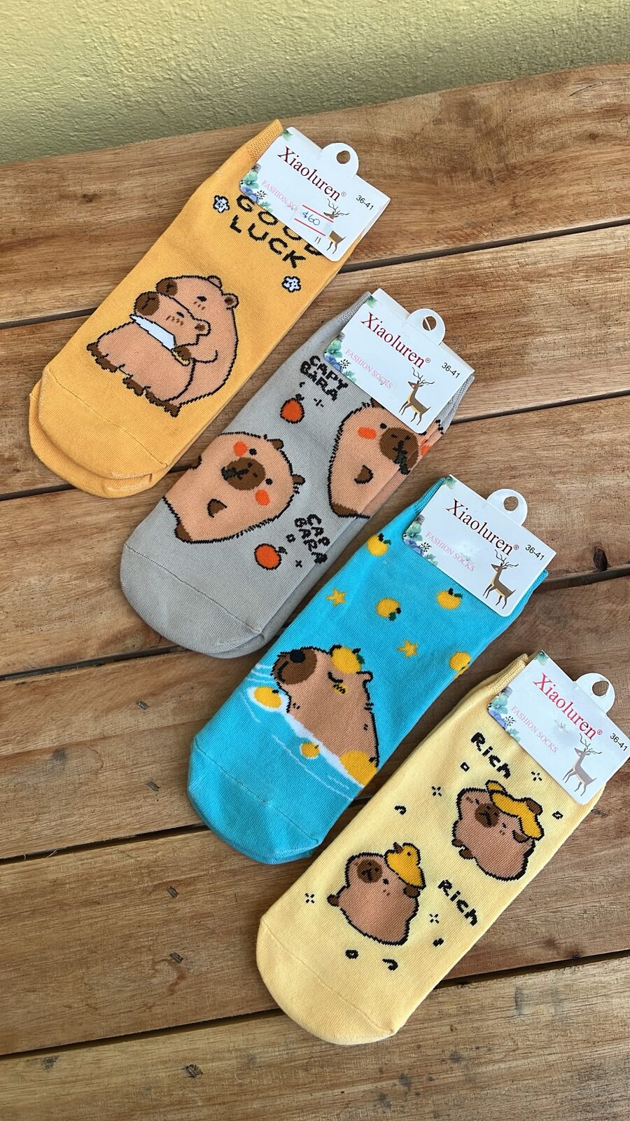 Soquetes capybara 32/40