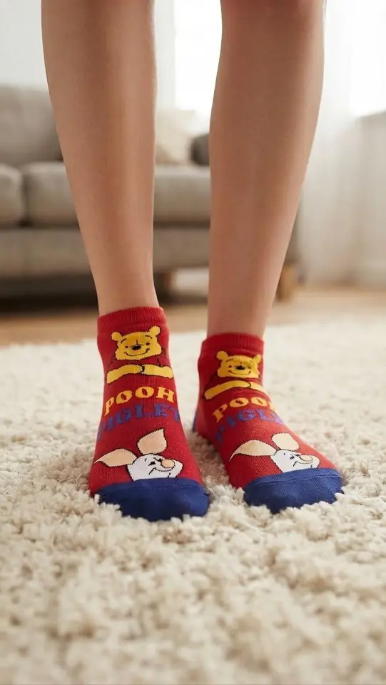 Soquetes Winnie Pooh 32/40