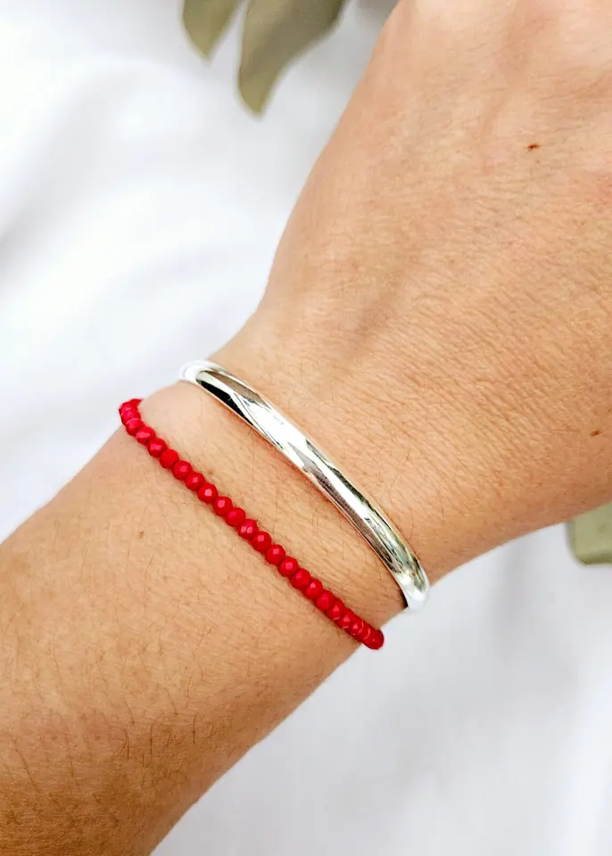 Pulsera protectora Cristales checos